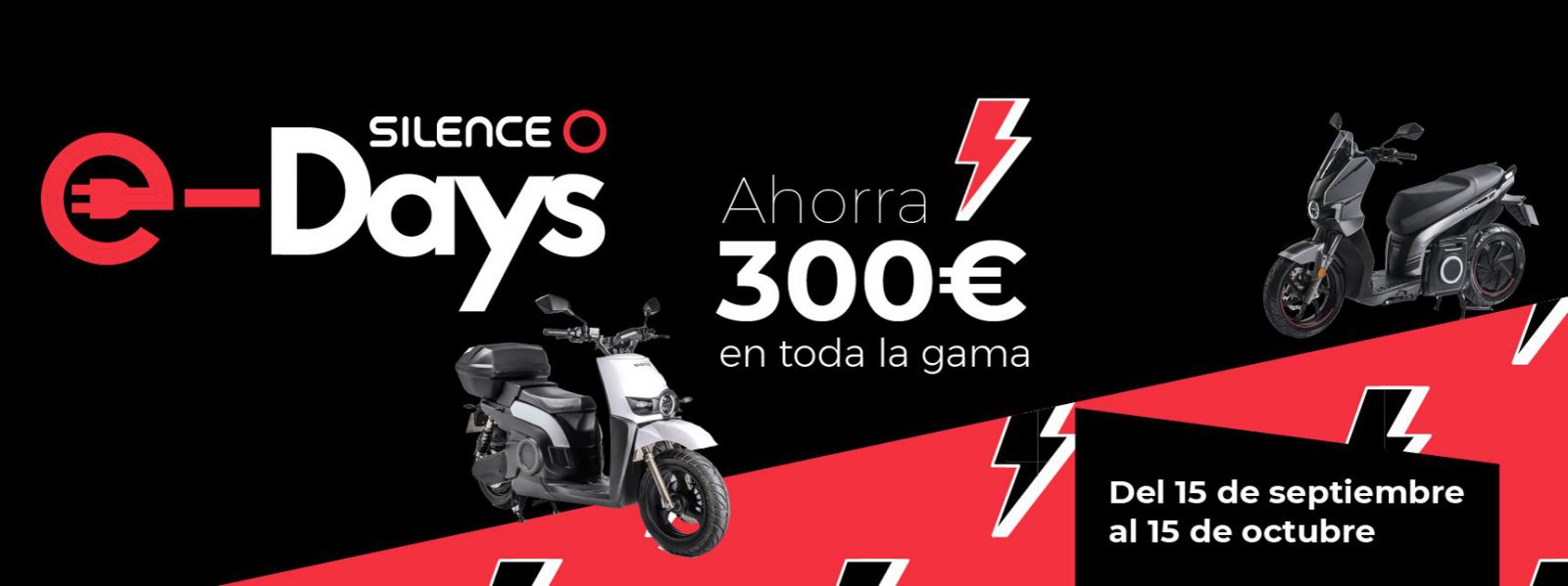 Enchúfate a los Silence e-Days y llévate tu moto eléctrica con descuento