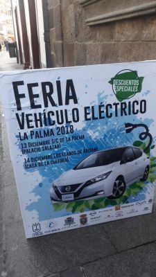 HEMOS ATERRIZADO EN LA III FERIA DEL VEHÍCULO ELÉCTRICO DE LA PALMA